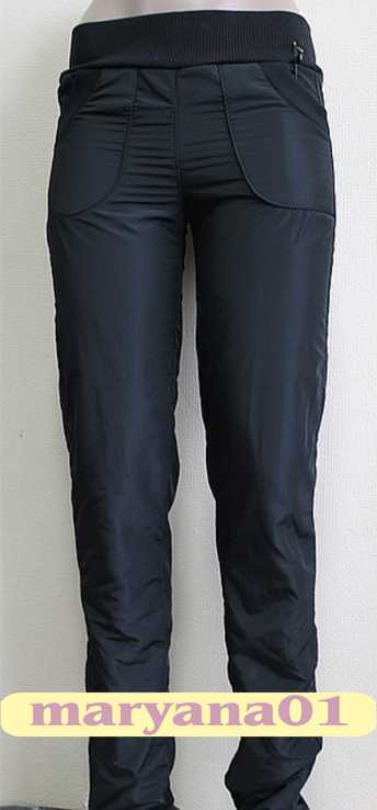 Зимние штаны на флисе очень тёплые размер S (44), фото №4