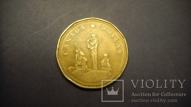 1 долар Канада 1995 Миротворчі сили, фото №2