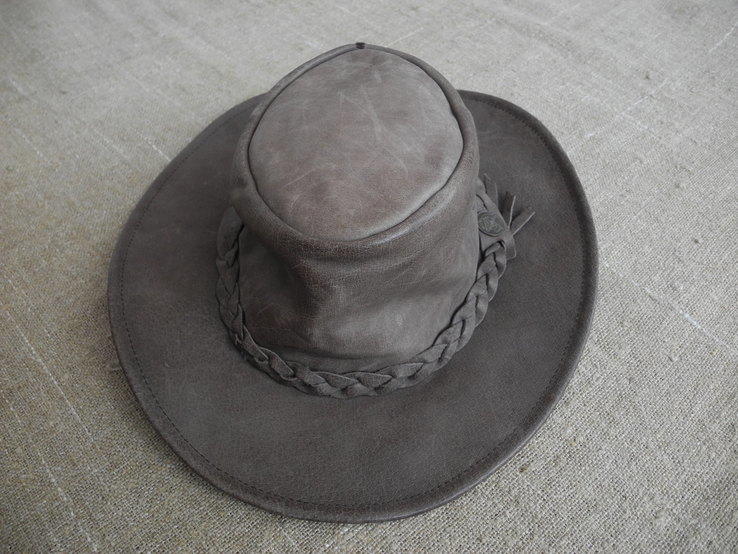 Шляпа кожаная вестерн  p. L ( Australia ) НОВОЕ оригинал, фото №3