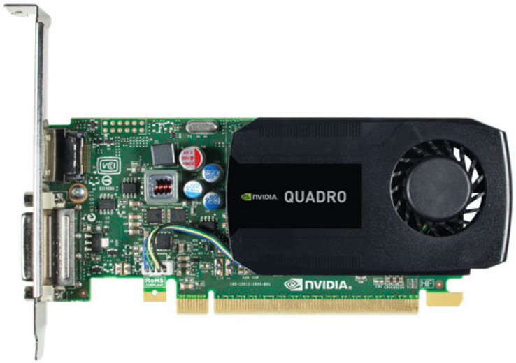 Профессиональная видеокарта Nvidia Quadro K600 1Gb GDDR3 128 bit DX11, фото №2
