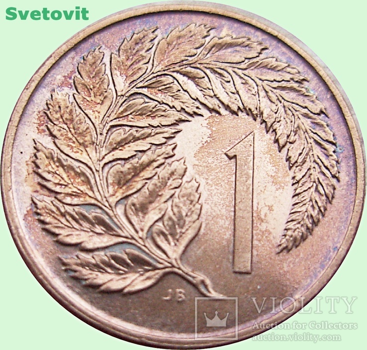 176.Новая Зеландия 1 цент, 1978 год
