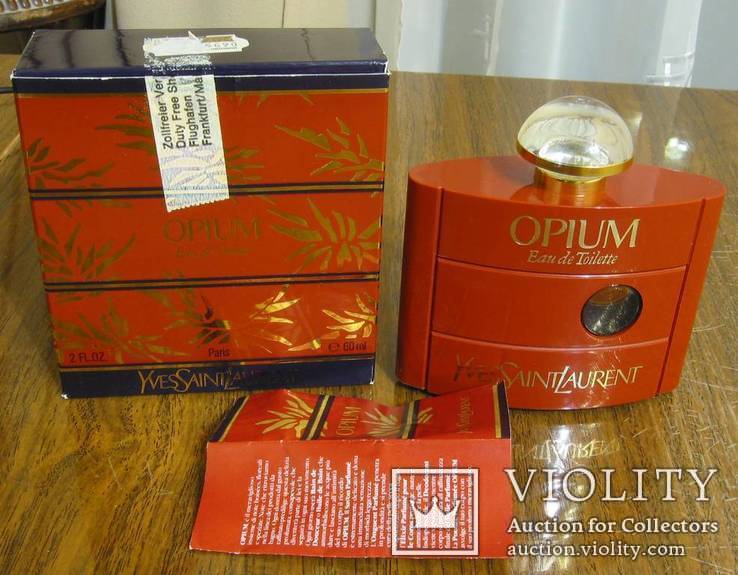 Opium Yves Saint Laurent 60ml eau de toilette 80е, фото №4