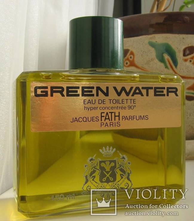 Green Water 450ml Paris туалетная вода 80е, фото №2