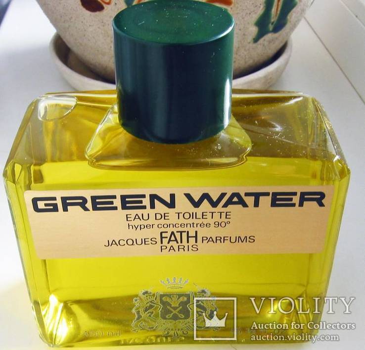 Green Water 450ml Paris туалетная вода 80е, фото №3