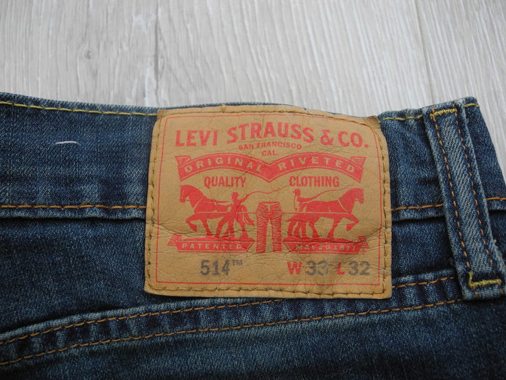 Джинсы Levis 514 33/32 , фото №3