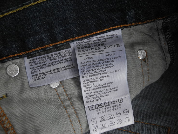 Джинсы Levis 514 33/32 , фото №7