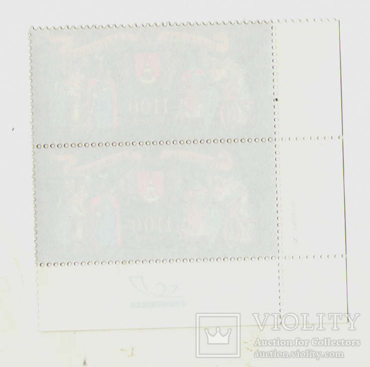 2007, Пара марок, Лот 4395, фото №3