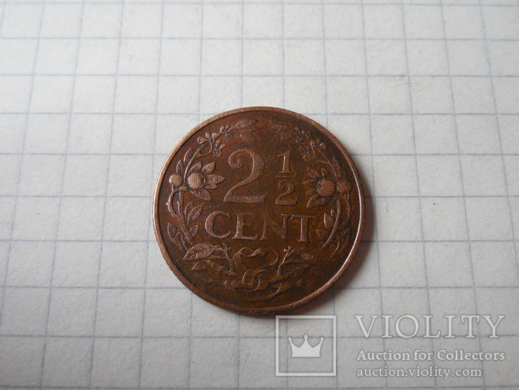 2 1/2 цента 1965г Нидерландские Антильские острова