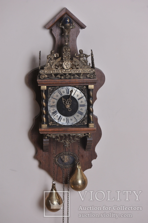 Настінний годинник WUBA З Боэм Голандія, фото №2