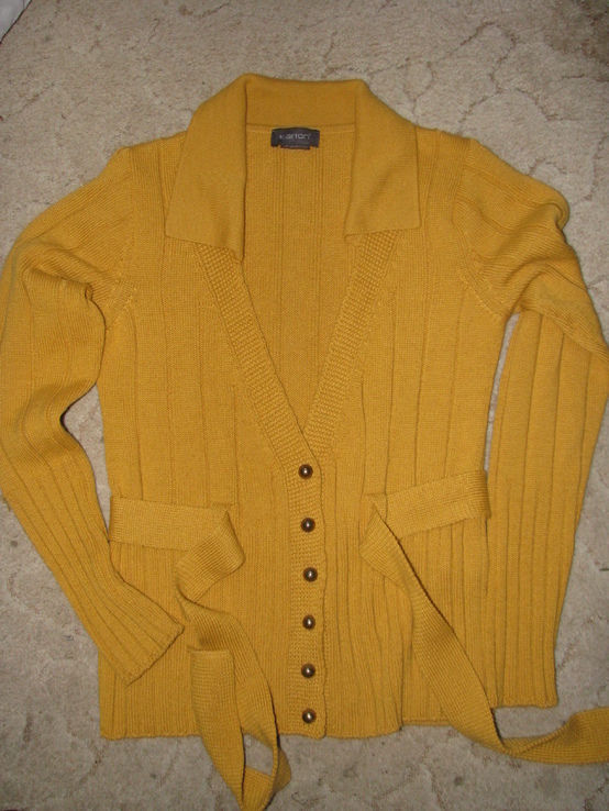 Sweter jest nowy Karton wełna-akryl 50/50 r-r 46-50 - wolny, numer zdjęcia 2