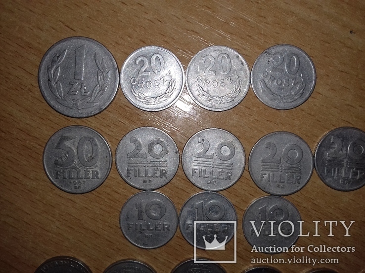 Монеты Польши,Германии и др.в кол-ве 27 штук, фото №3