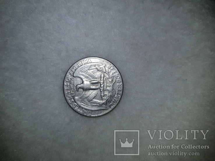 Liberty Quarter Dollar 1965, фото №3