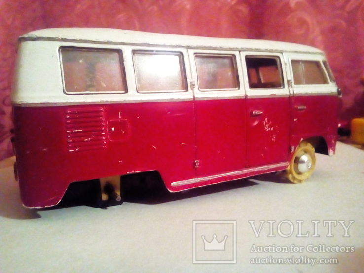 Играшка модель Автобус  1962 року. клеймо  надпись е., фото №4