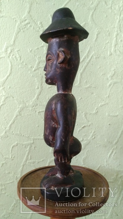 Африканская статуэтка конго. Пр. 1880 - 1900, фото №3