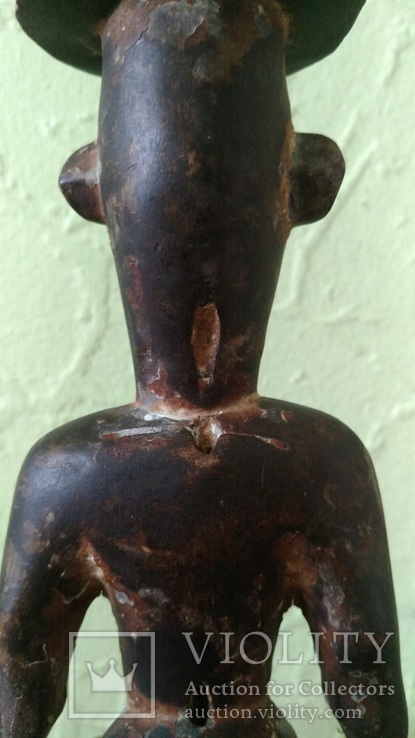 Африканская статуэтка конго. Пр. 1880 - 1900, фото №6