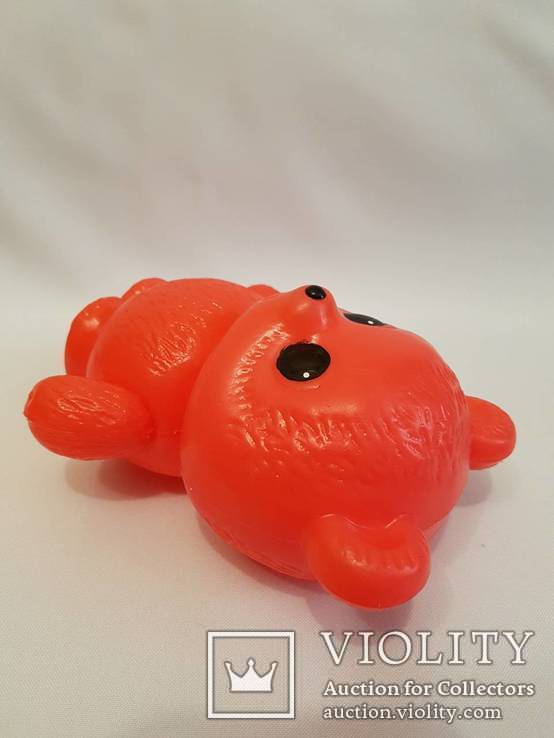Винипух мишка медведь , подвижная игрушка . старое клеймо - голова Буратино . 14 см., фото №9