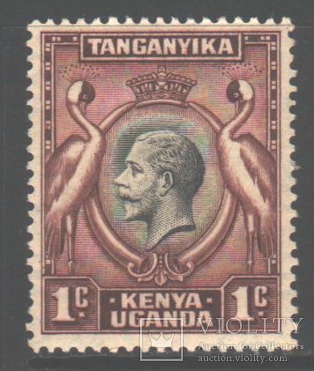 Брит. колонии. Кения-Уганда-Танганьика. 1935. Журавли, 1 ц. *.