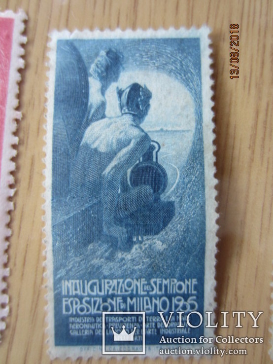 1906 esposizione di milano - traforo del sempione, фото №4