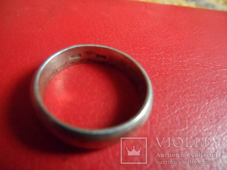 Кольцо серебро 925 5.3 г, фото №3
