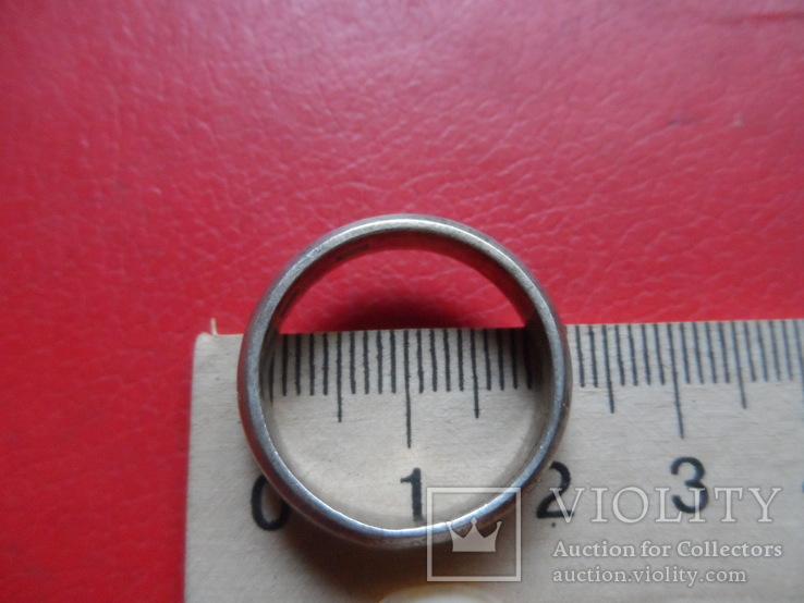 Кольцо серебро 925 5.3 г, фото №7