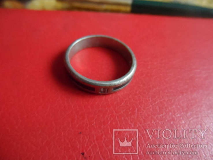  кольцо серебро 925    4,6 г, фото №2
