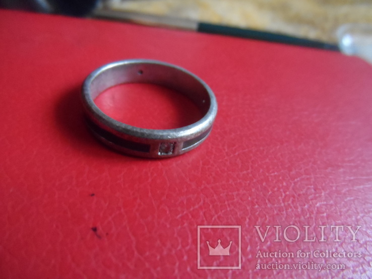  кольцо серебро 925    4,6 г, фото №3