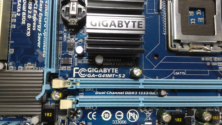 Материнская плата Gigabyte GA-G41MT-S2 (s775, G41, PCI-Ex16), фото №4