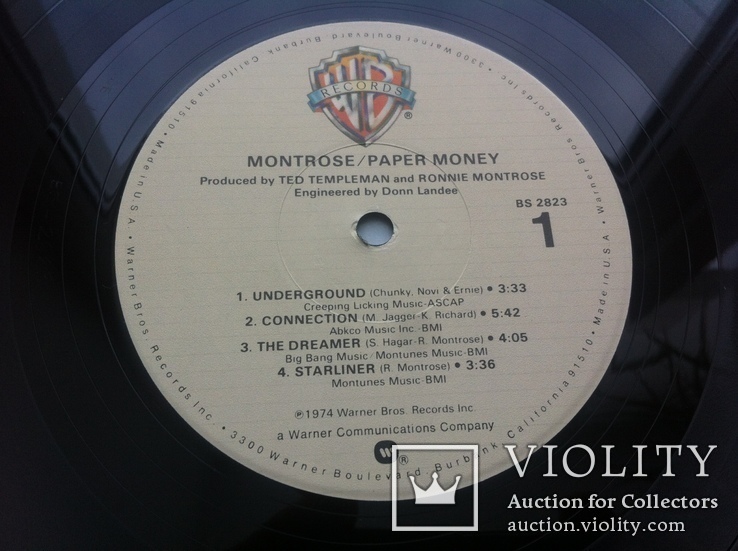 Montrose  ‎– Paper Money  Vinyl, LP, Album US 1974 ( Hard Rock), фото №6