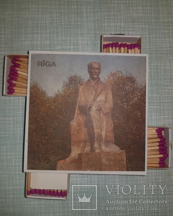 Коллекционные спички Riga времён СССР, фото №2