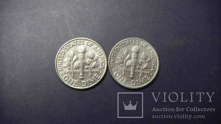 10 центів США 1993 (два різновиди), фото №3