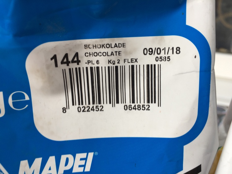 Fuga Mapei 3-ri opak. po 2 kg. kolor 144 czekolada., numer zdjęcia 6