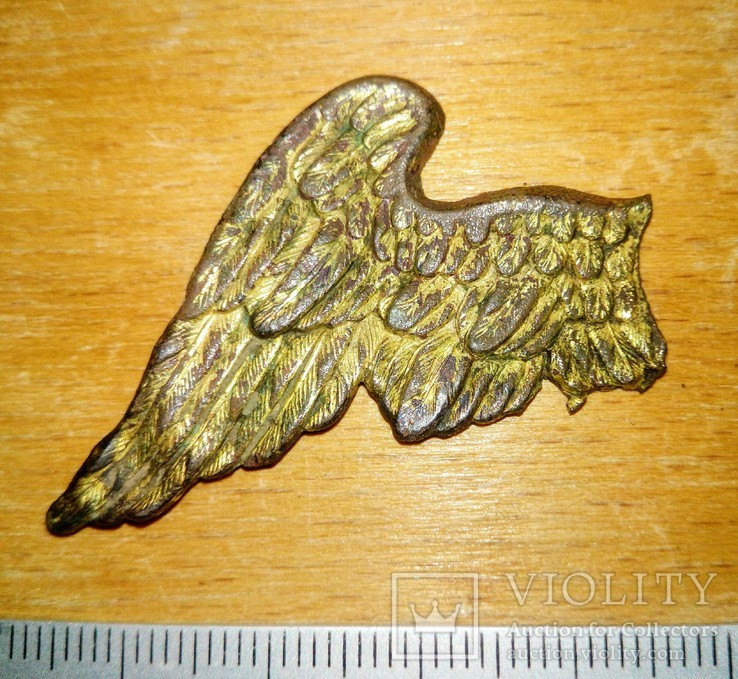Крыло на орлика с горжета, фото №3