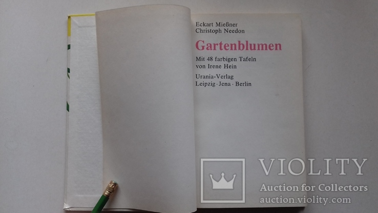 Gartenblumen Mießner Needon 1975 (на немецком), фото №3