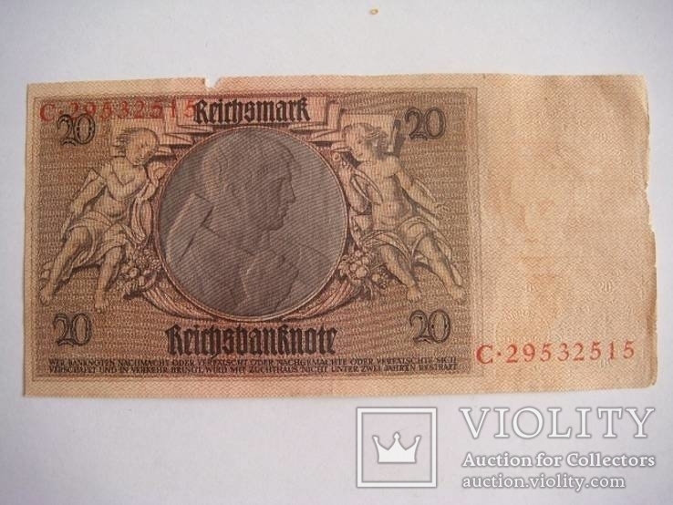20 марок 1929 2 шт, фото №3