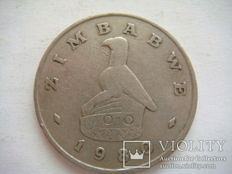 Зимбабве 1 доллар, 1980, фото №3