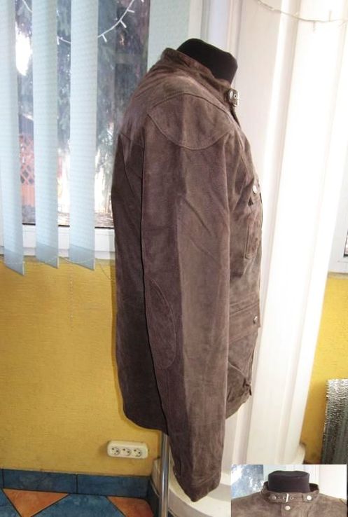Мотоциклетная кожаная мужская куртка TCM. Лот 325, фото №8