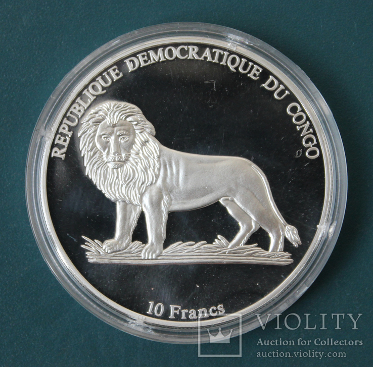 10 франков 2003,Конго, фото №3
