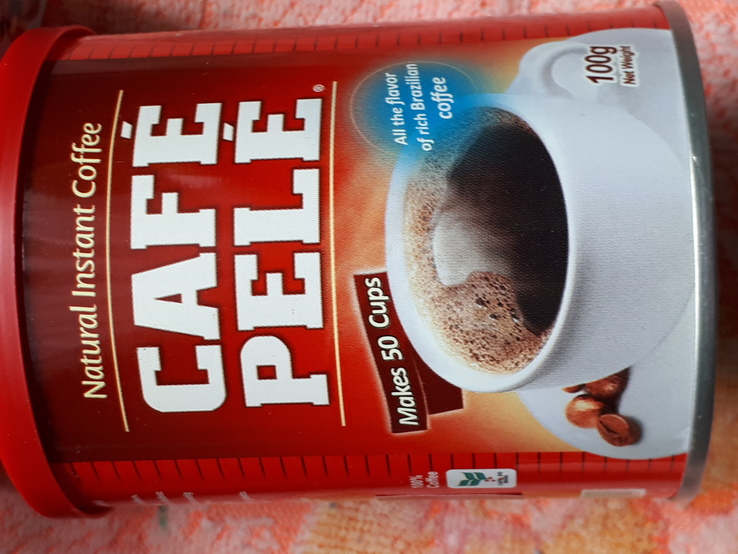 Кофе растворимый CAFE PELE производство Бразилия, фото №2