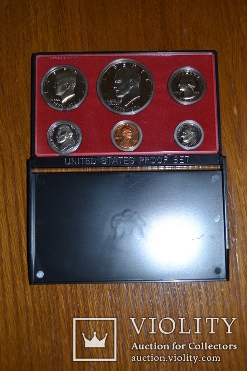 Годовой набор монет США (1976 год) (Пруф) (S), фото №4