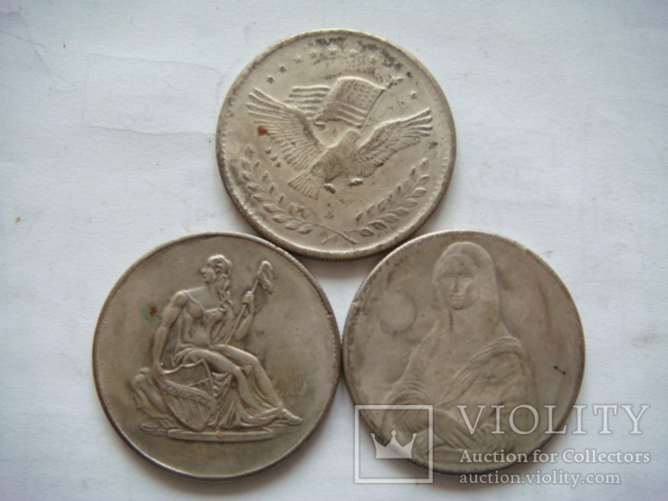Три копии монет мира, фото №2