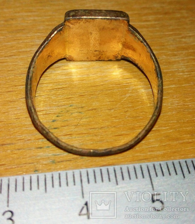 Перстень немецкий с инициалами ВМВ, фото №7