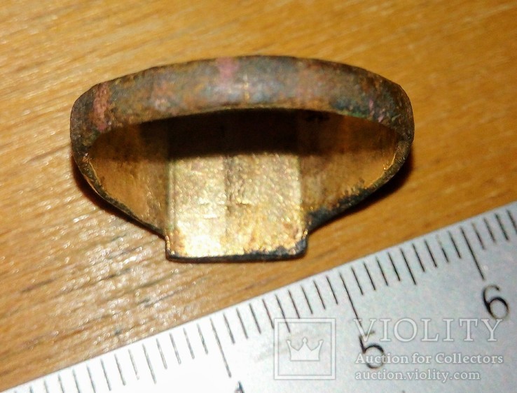 Перстень немецкий с инициалами ВМВ, фото №9