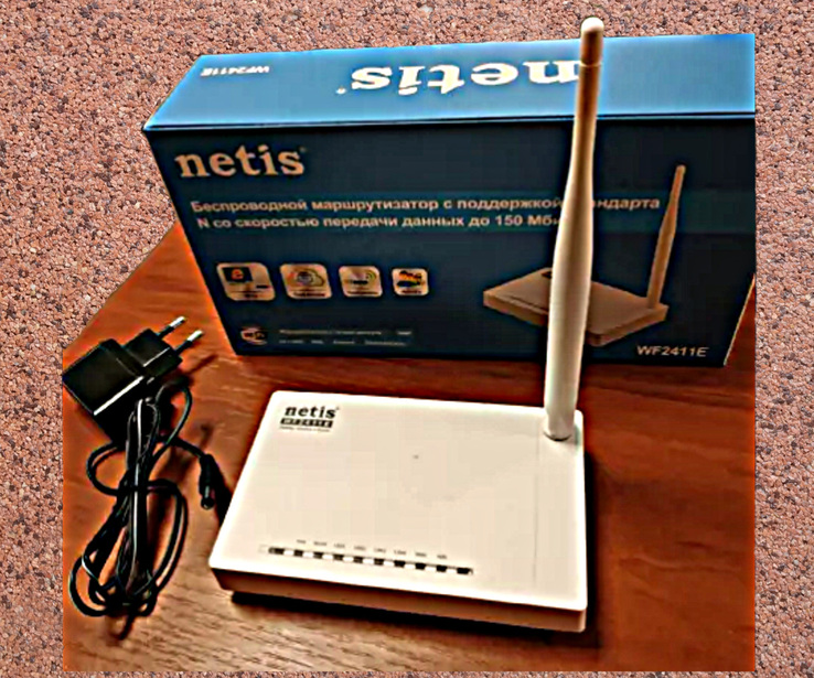 Маршрутизатор (роутер Wi-Fi) для интернета Netis WF2411E, фото №2