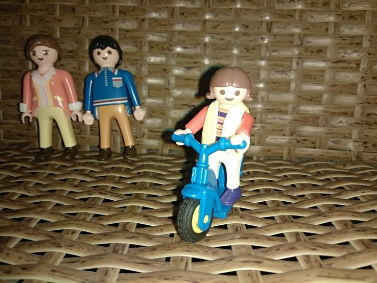 Фирменные фигурки Плеймобиль PLAYMOBIL.Скутер, человечки плеймобиль., фото №4