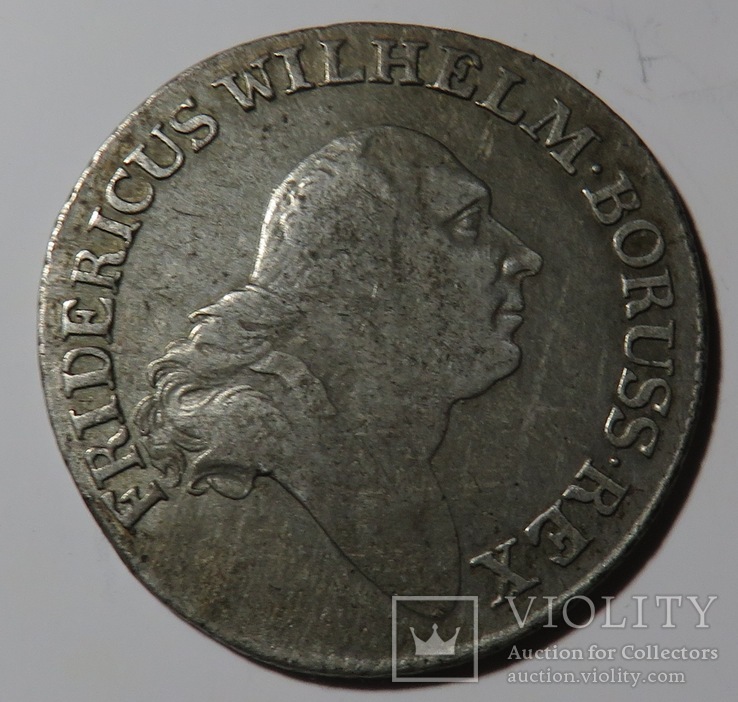 4 гроша 1796 г., Фридриха Вильгельма короля Пруссии., фото №2