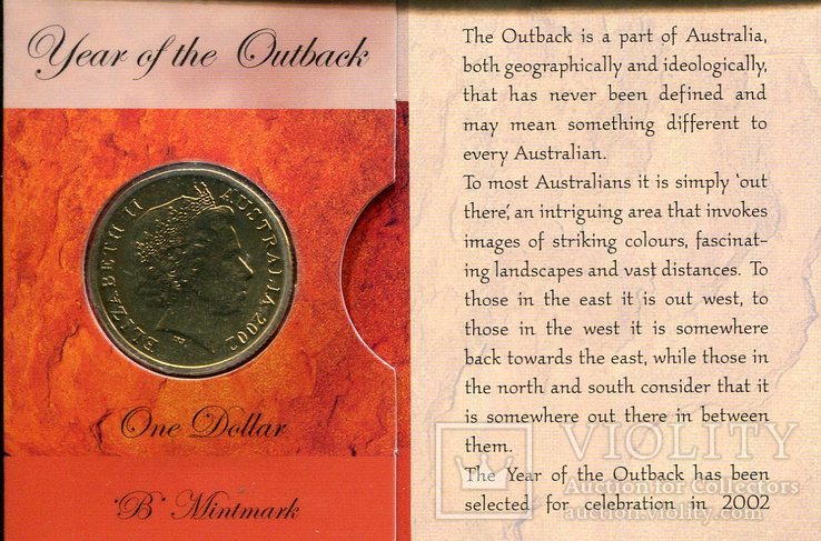Австралия 1 доллар 2002 BU буклет, фото №3