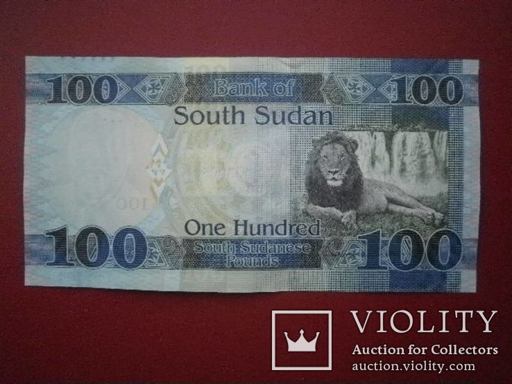 Південний Судан 2017 рік 100 фунтів UNC., фото №2