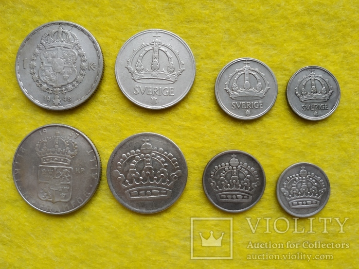 Монеты Швеции, фото №3