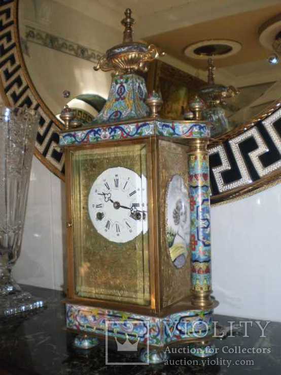  Часы Клуазоне 53 см, фото №6