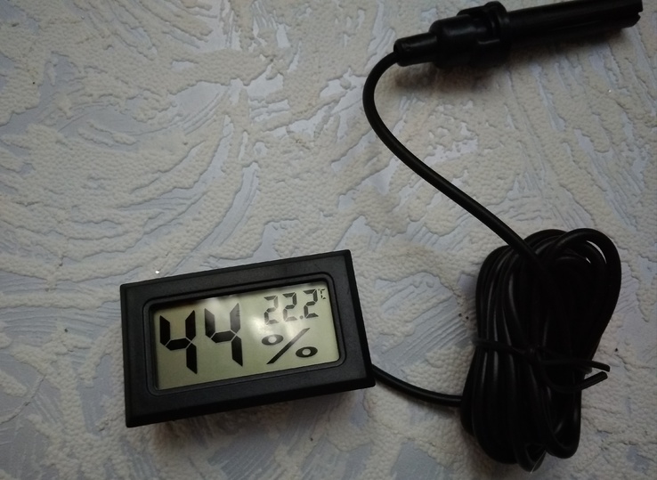 Гигрометр термометр для инкубатора, брудера, террариума. Влагомер, фото №6